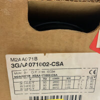 ABB M2AA071B 3GAA071002-CSA Drehstrommotor 0,55kW 2850 U/min Elektromotor
