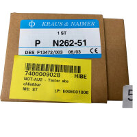 Kraus & Naimer PN262-51 Not-Aus-Taster...