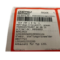 GEMÜ 88004603 Mehrwege-Sitzventil