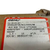 GEMÜ 815 65D 72114 17713000 Armatur Durchflussanzeiger