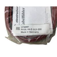 Electrotherm Pt100 Kabelfühler K4-E-2LS-200 - Temperatursensor