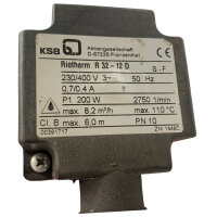 KSB Riotherm R 32-12 D Umwälzpumpe