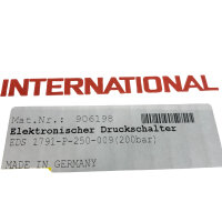 Hydac EDS 1700 Druckschalter EDS 1791-P-250-009