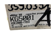 IFM Electronic KG5001 Kapazitiver Sensor KGE2008-FRKG