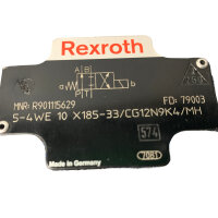 Rexroth 4WE 10 X185-33/CG12N9K4/MH Magnet-Wegeventil...