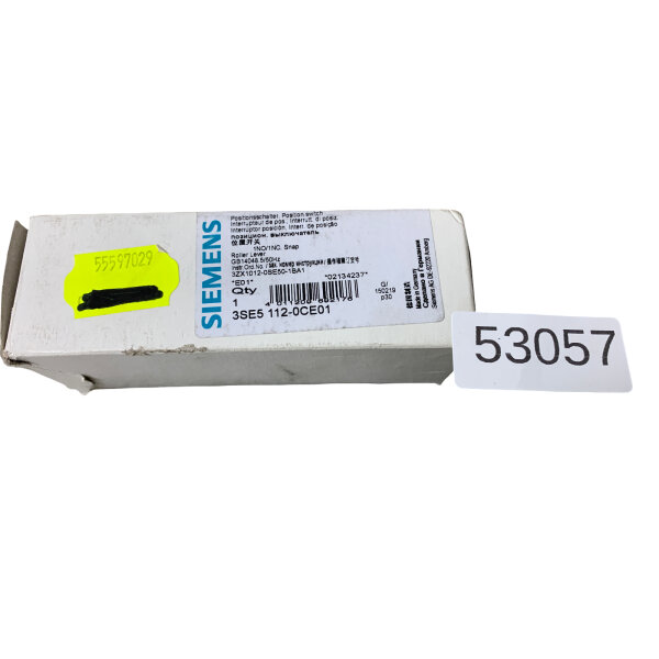 Siemens 3SE5 112-0CE01 Positionsschalter