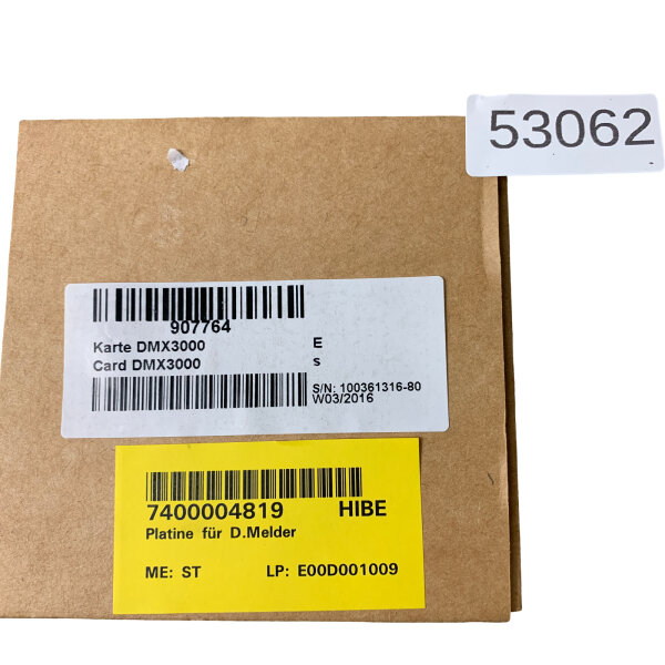 MINIMAX DMX3000 Karte 907764