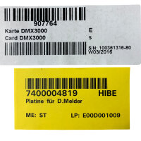MINIMAX DMX3000 Karte 907764