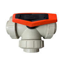 +GF+ Typ 543 Pro Dreiwege-Kugelhahn DN50 PP-H EPDM