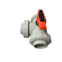 +GF+ Typ 543 Pro Dreiwege-Kugelhahn DN50 PP-H EPDM