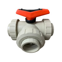+GF+ Typ 543 Pro Dreiwege-Kugelhahn DN50 PP-H EPDM