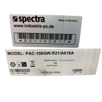 Spectra Industrie-PC Chassis IEI PAC-106GW-R21/A618A