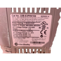 Allen-Bradley 2HP 22B-E3P0N104 PowerFlex 40 Frequenzumrichter 1.5kW