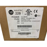 Allen-Bradley 3HP 22B-E4P2N104 PowerFlex 40...