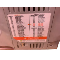 Allen-Bradley 3HP 22B-E4P2N104 PowerFlex 40 Frequenzumrichter 2.2kW