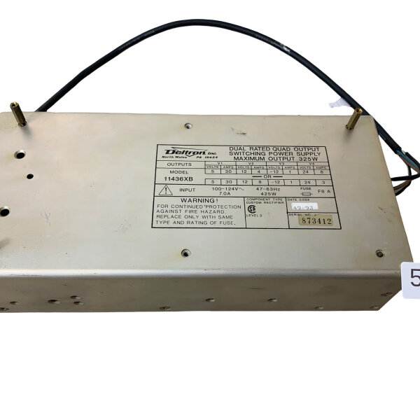 Deltron 11436XB Quad Output Switching Power Supply 325W