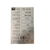 SICK WSU26-130 Lichtschranke Sender Unit 1005086