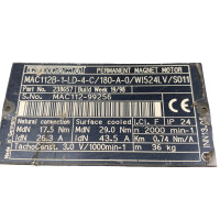 Indramat MAC112B-1-LD-4-C/180-A-0/WI524LV/S011 Perm....