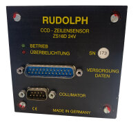 SET zwei Teile RUDOLPH ZS16D 24V CCD Zeilensensor Linearantrieb