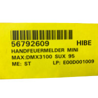 Minimax DMX3100 Handfeuermelder
