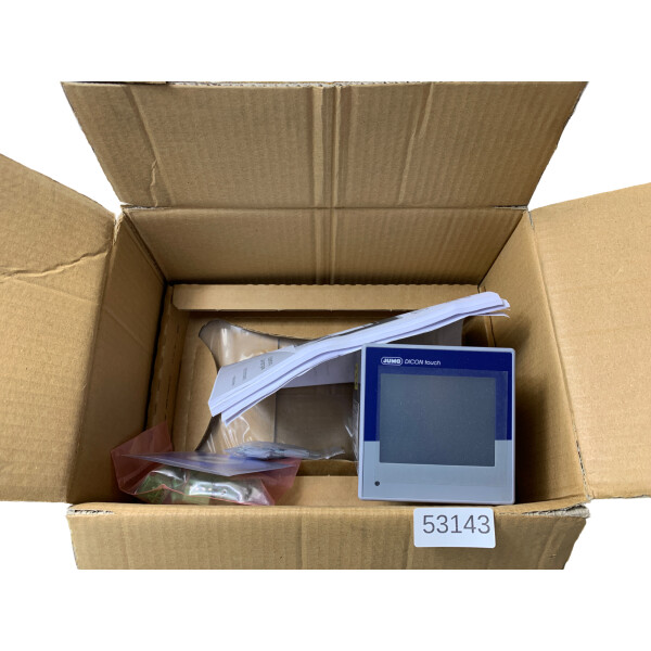 JUMO 703571/8-01-00-00-00-00-00-00-00-00-23-00/056 Touchscreen-Prozessregler