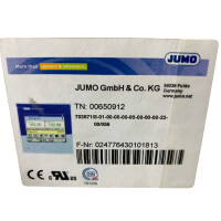 JUMO 703571/8-01-00-00-00-00-00-00-00-00-23-00/056 Touchscreen-Prozessregler