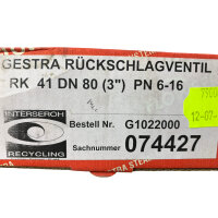 Gestra RK 41 Rückschlagventil
