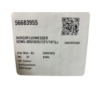 Gemü 805/50/D/7/21/14/1 Schwebekörper-Durchflussmesser 88002797
