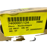 Gestra RK 41 DN 65 Rückschlagsperre 7400001124