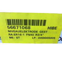 GESTRA ER 16-1 - PN 40 - R 3/4 Niveauelektrode