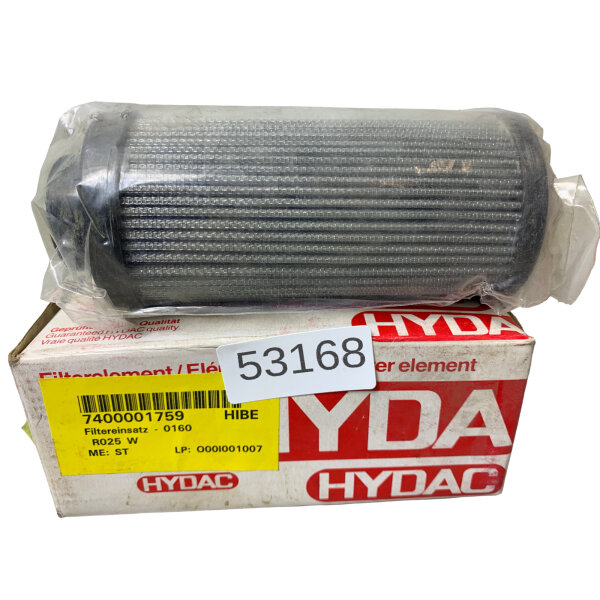HYDAC 0160 R025 W Filtereinsatz  7400001759