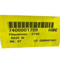 HYDAC 0160 R025 W Filtereinsatz  7400001759
