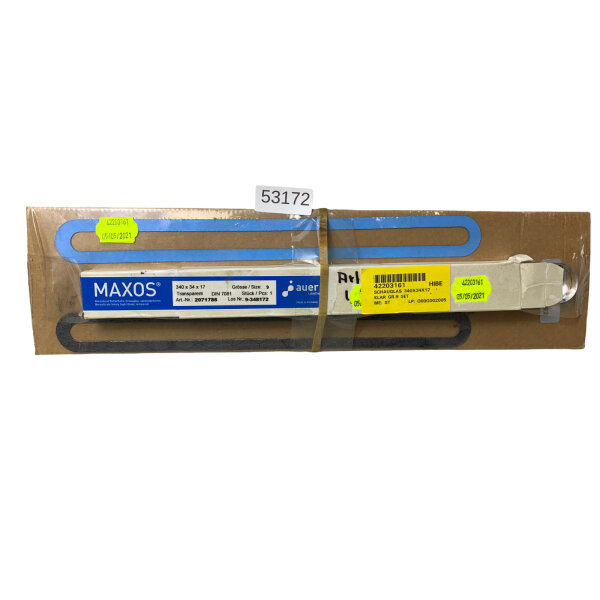 MAXOS Schauglas 340x34x17 mm 2071786