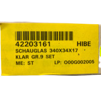 MAXOS Schauglas 340x34x17 mm 2071786