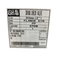 ASAHI AV Rückschlagklappe 50mm 2299633-370