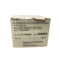 Burgmann H75N/60-00 Gleitringdichtung BUKA22-06/301