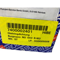 Burgmann NU 043 R-M3 Gleitringdichtung