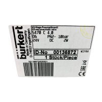 Bürkert 5470 Magnetventil 00136872