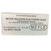 MEYLE 6KC3 103-0A Druckwächter  SI 553
