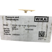 WIKA 233.50.100 Manometer