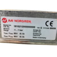 NORGREN Druckschalter 1810212000000000 Vacuum Vakuumschalter