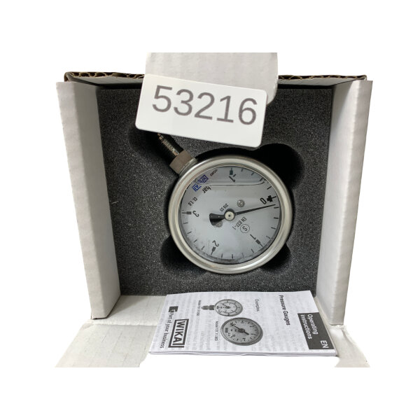 WIKA 233.30.063 Manometer
