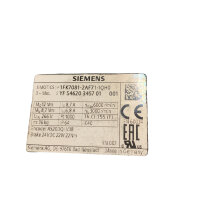 Siemens 1FK7081-2AF71-1QH0 Servo-Getriebemotor 2KJ3507-5KA01-0CT1-Z