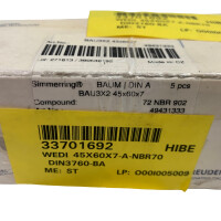 SET Inhalt 5 Stück!!! Freudenberg 33701692 Wellendichtring