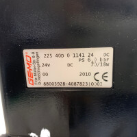 Gemü 225 40D 0 1141 24 DC Magnetventil