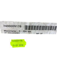 WIKA Manometer 213.53.100 G1/2B 0-250 bar Druckmessgerät