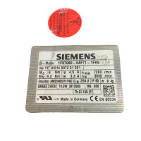 Stecker beschädigt!!! Siemens 1FK7060-5AF71-1FH5...