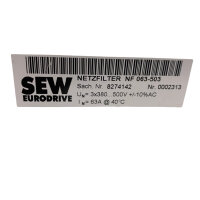 SEW NF 063-503 Netzfilter