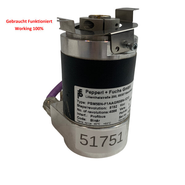 Pepperl + Fuchs PSM58N-F1AAGR0BN-1213 Drehgeber