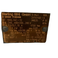 Sterling SIHI LEMA 90 AZ Blockpumpe